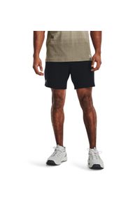 Under Armour - Szorty męskie UNDER ARMOUR UA VANISH WOVEN 6IN SHORTS. Okazja: na co dzień, na spacer, do pracy. Kolor: czarny. Styl: casual #1