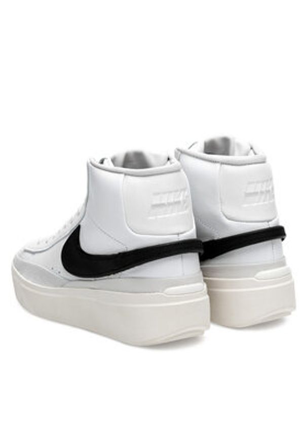 Nike Sneakersy DX5800-100-M Biały. Kolor: biały. Materiał: skóra