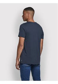 Jack & Jones - Jack&Jones T-Shirt Orrganic Basic 12156101 Granatowy Slim Fit. Kolor: niebieski. Materiał: bawełna #4