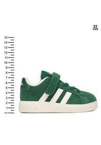 Adidas - adidas Sneakersy Grand Court 2.0 JR0776 Zielony. Kolor: zielony. Materiał: skóra, zamsz #5