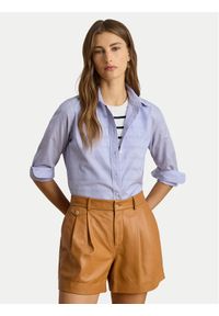 Lauren Ralph Lauren - LAUREN RALPH LAUREN Koszula 200940254002 Błękitny Straight Fit. Kolor: niebieski. Materiał: bawełna #1