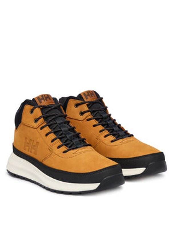 Helly Hansen Trekkingi Beckett Mid 12119_725 Brązowy. Kolor: brązowy. Materiał: nubuk, skóra. Sport: turystyka piesza