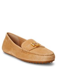 Lauren Ralph Lauren - LAUREN RALPH LAUREN Mokasyny Barnsbury 802821629026 Brązowy. Kolor: brązowy. Materiał: zamsz, skóra