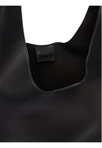 Calvin Klein Torebka Slouchy Pebble Medium Bag LV04F3596G Czarny. Kolor: czarny. Materiał: skórzane #7