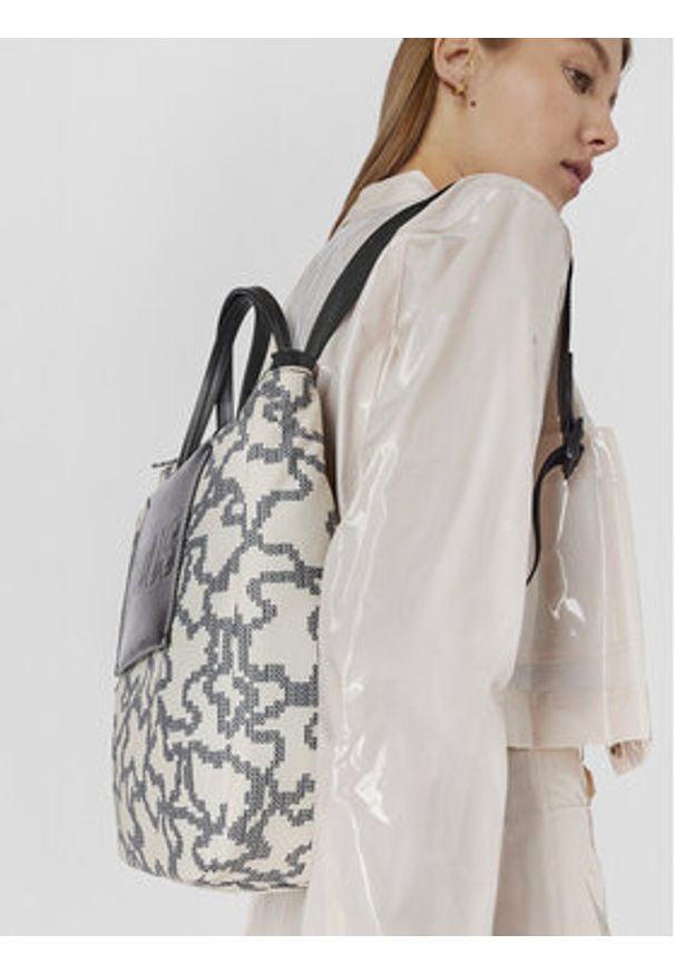 Tous - TOUS Plecak Mochila Kaos Pix Soft 2001851501 Beżowy. Kolor: beżowy. Materiał: materiał