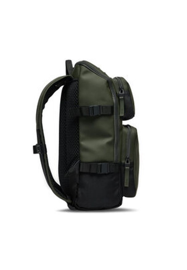 Rains Plecak Trail Cargo Backpack 14330 Zielony. Kolor: zielony. Materiał: syntetyk, materiał
