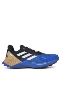 Adidas - adidas Trekkingi Terrex Soulstride RAIN.RDY Trail JR7068 Niebieski. Kolor: niebieski. Materiał: materiał. Model: Adidas Terrex. Sport: turystyka piesza #1