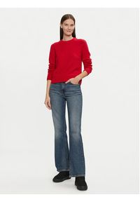 GAP - Gap Sweter 483675-05 Czerwony Regular Fit. Kolor: czerwony. Materiał: bawełna, syntetyk