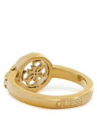 Guess Pierścionek JUBR05 042JW Złoty. Materiał: metalowe. Kolor: złoty