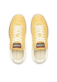 Lacoste Sneakersy Basehot Leather 747SMA0041 Żółty. Kolor: żółty #6