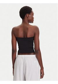 Adidas - adidas Top adicolor 3-Stripes JX7717 Czarny Slim Fit. Kolor: czarny. Materiał: syntetyk #3