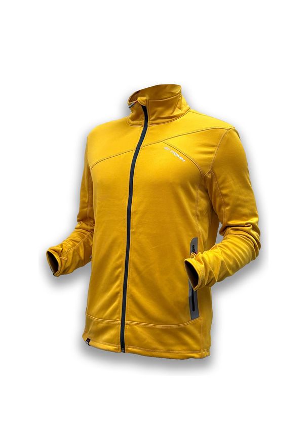 TRIMM - Bluza Trimm ECHO. Kolor: żółty. Sezon: zima. Sport: narciarstwo