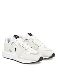 Polo Ralph Lauren Sneakersy Train 89 V2 Suede-Paneled Sneaker 809973974001 Biały. Kolor: biały. Materiał: zamsz, skóra #5
