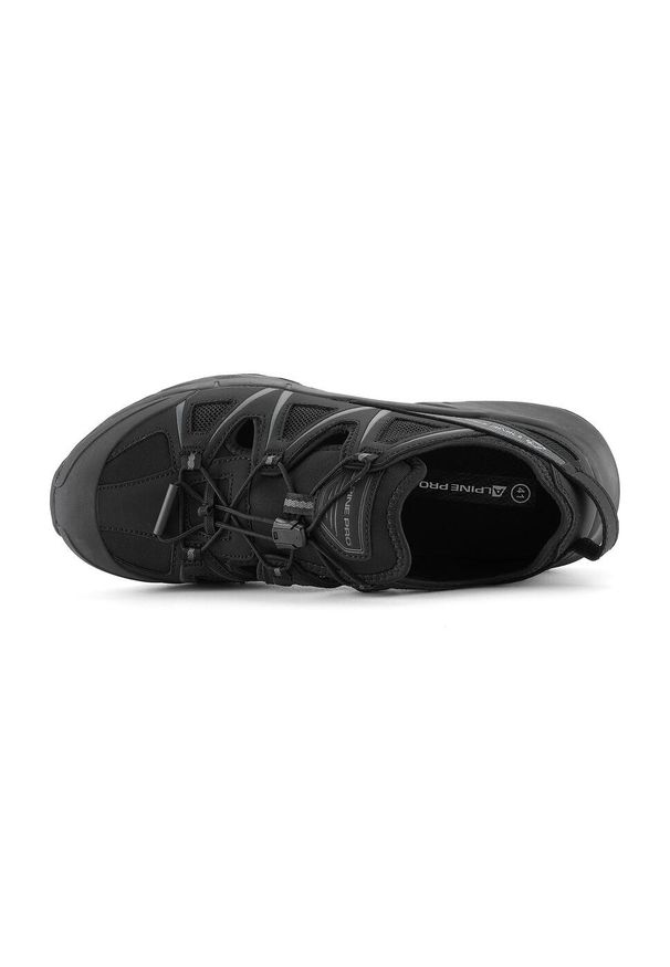 ALPINE PRO - Buty sportowe na lato Alpine Pro Omege. Okazja: na spacer, na co dzień. Kolor: czarny. Sezon: lato. Sport: turystyka piesza