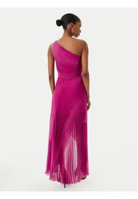 SIMONA CORSELLINI - Simona Corsellini Sukienka koktajlowa P26CEAB11301 Różowy Slim Fit. Kolor: różowy. Materiał: syntetyk. Styl: wizytowy #3