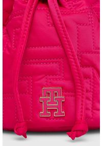 TOMMY HILFIGER - Tommy Hilfiger torebka kolor różowy. Kolor: różowy. Rodzaj torebki: na ramię #3