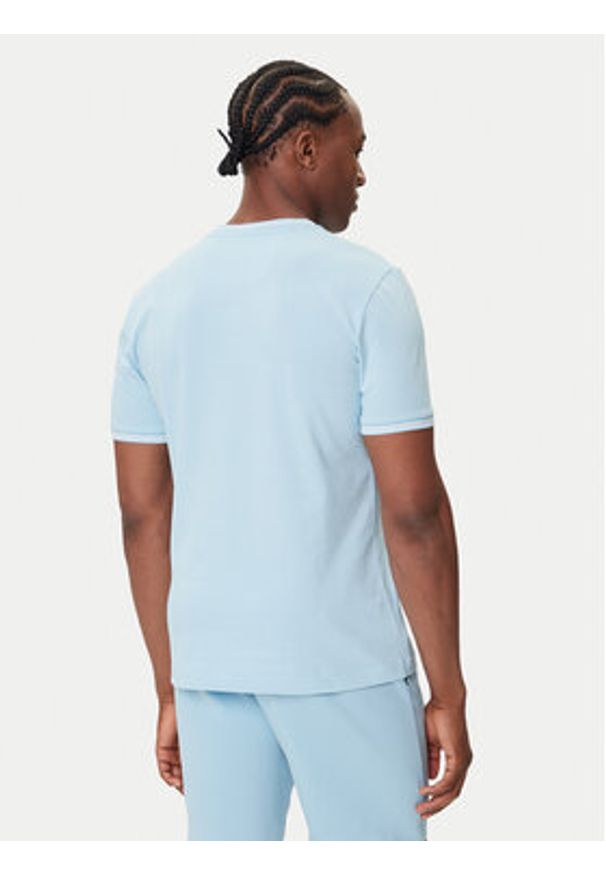 BOSS T-Shirt Taul 50521245 Błękitny Regular Fit. Kolor: niebieski. Materiał: bawełna