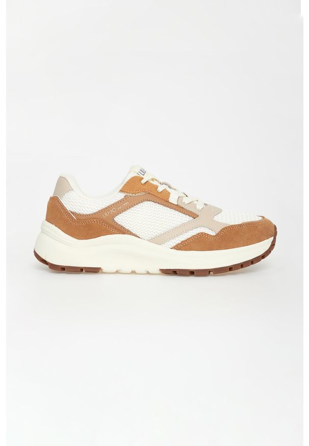 Liu Jo - Sneakersy męskie skórzane LIU JO. Materiał: skóra