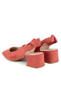 Clara Barson Czółenka LH2002-2 Czerwony. Kolor: czerwony. Materiał: materiał #2