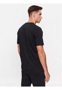 Kappa T-Shirt Logo Korpo Cromen 303HZ70 Czarny Regular Fit. Kolor: czarny. Materiał: bawełna