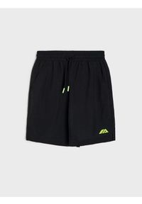 Sinsay - Szorty sportowe Active - czarny. Kolor: czarny. Styl: sportowy #1