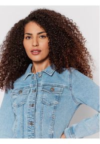 only - ONLY Kurtka jeansowa Wonder 15243147 Niebieski Regular Fit. Kolor: niebieski. Materiał: bawełna #4