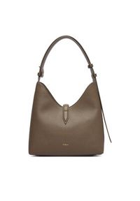 Furla Torebka Goccia S WB01979 BX3353 CN 4903S Szary. Kolor: szary. Materiał: skórzane #4