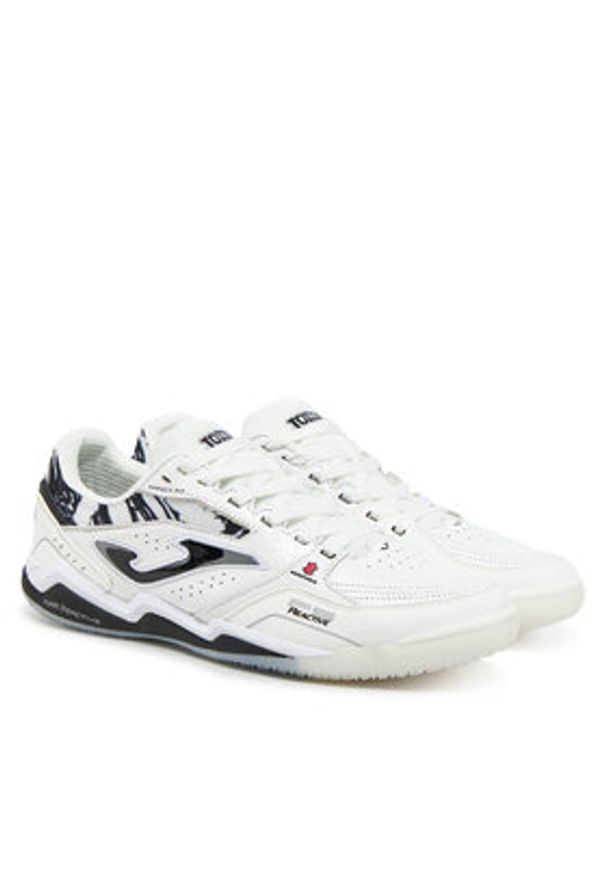 Joma Buty do piłki nożnej Fs Reactive 2502 FSS2502IN Biały. Kolor: biały. Materiał: skóra