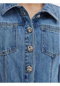 Morgan Kombinezon 261-PIMA Niebieski Wide Leg. Kolor: niebieski. Materiał: bawełna #3