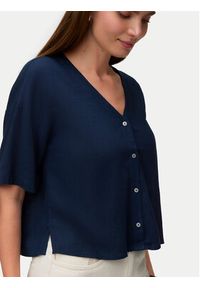 Vero Moda Koszula Rosie 10346914 Granatowy Loose Fit. Kolor: niebieski. Materiał: wiskoza #3