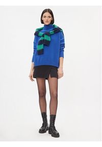 United Colors of Benetton - United Colors Of Benetton Spódnica 49HHD001W Czarny Regular Fit. Kolor: czarny. Materiał: syntetyk #4