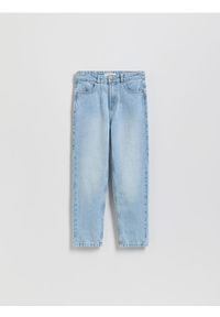 Reserved - Jeansy straight fit - niebieski. Kolor: niebieski #1