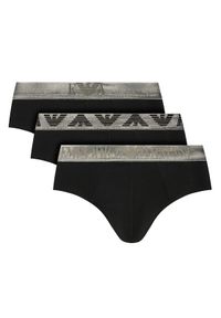 Emporio Armani Underwear Komplet slipów EM000258 AF18886 MC061 Czarny. Kolor: czarny. Materiał: bawełna #1