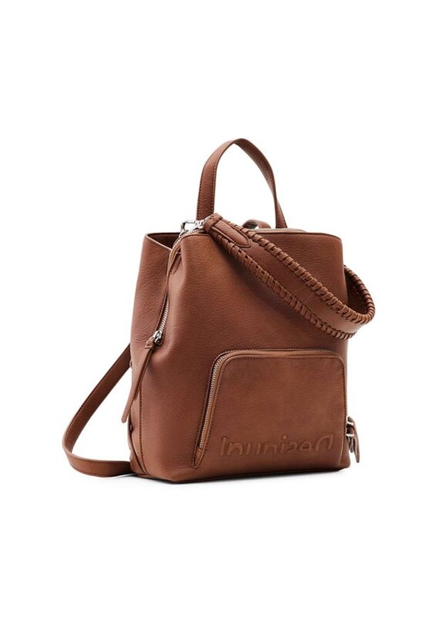 Plecak Desigual. Kolor: brązowy