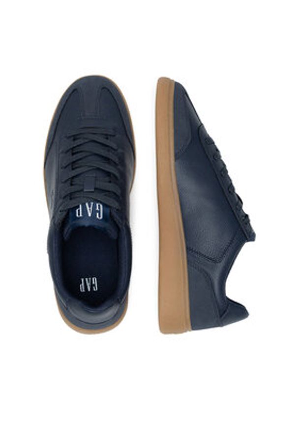 GAP - Gap Sneakersy SEATTLE CUP LOW M GP500001BM-NV00 Granatowy. Kolor: niebieski. Materiał: materiał