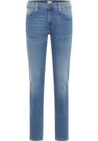 Męskie Spodnie Jeansowe Mustang Style Oregon Slim Denim Blue 1016315 5000 403 #2