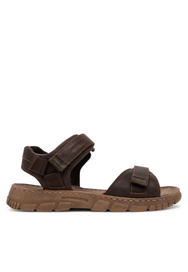 Sandały Josef Seibel. Kolor: brązowy