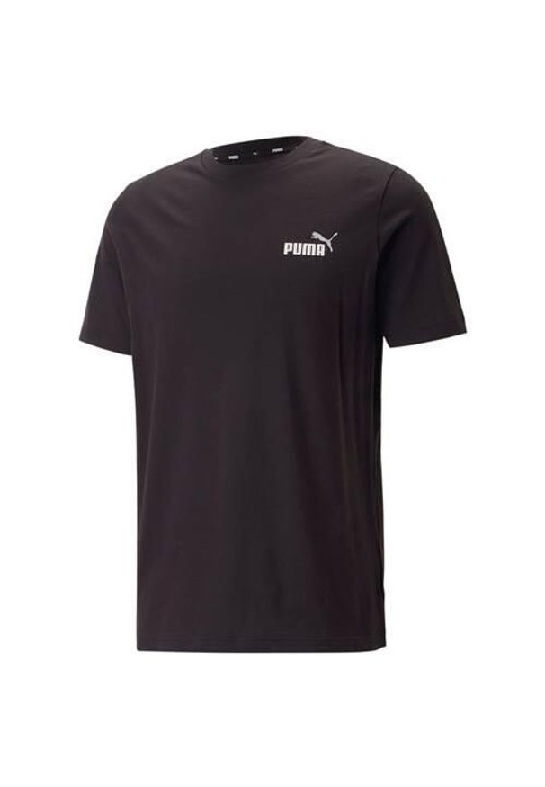 Koszulka sportowa męska Puma Ess 2 Col Small Logo. Kolor: czarny. Materiał: bawełna. Długość rękawa: krótki rękaw. Długość: krótkie