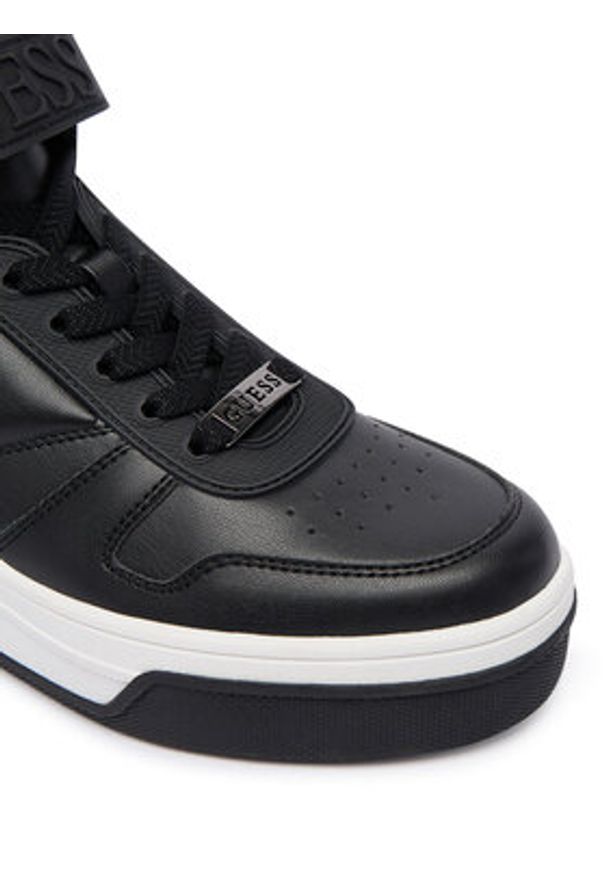Guess Sneakersy FLFRUKELE12 Czarny. Kolor: czarny. Materiał: skóra