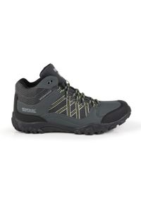 Edgepoint Mid Regatta męskie trekkingowe buty. Kolor: szary. Materiał: poliester. Sport: turystyka piesza