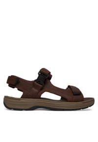 Clarks Sandały Saltway Edge 26184777 Brązowy. Kolor: brązowy. Materiał: skóra #1