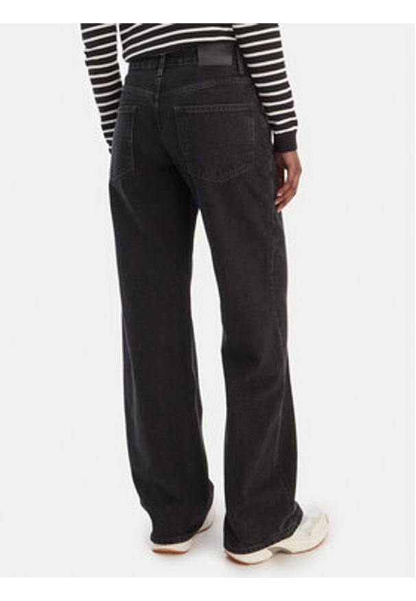 Tommy Jeans Jeansy DW0DW22525 Czarny Regular Fit. Kolor: czarny