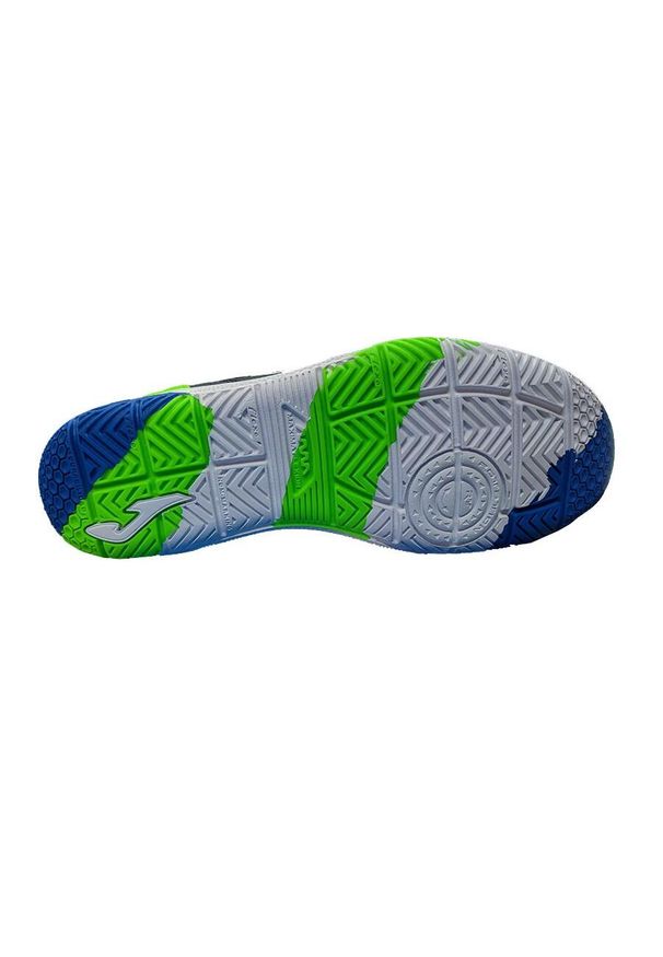 Buty halowe dziecięce Joma Top Flex JR IN. Kolor: niebieski. Sport: piłka nożna