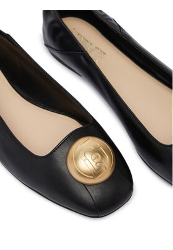 Liu Jo Baleriny Birgitte 09 SA6033 P0062 Czarny. Kolor: czarny. Materiał: skóra