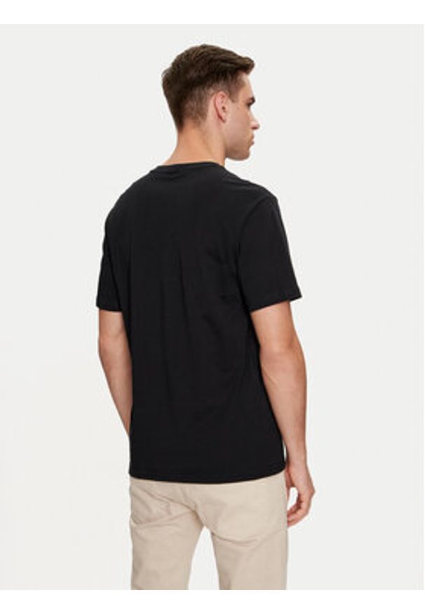 United Colors of Benetton - United Colors Of Benetton T-Shirt 3I1XU1096 Czarny Regular Fit. Kolor: czarny. Materiał: bawełna