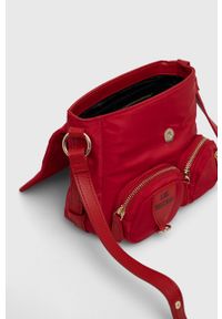 Love Moschino torebka kolor czerwony. Kolor: czerwony. Rodzaj torebki: na ramię