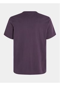 Calvin Klein Underwear T-Shirt 000NM1959E Fioletowy Regular Fit. Kolor: fioletowy. Materiał: bawełna #3