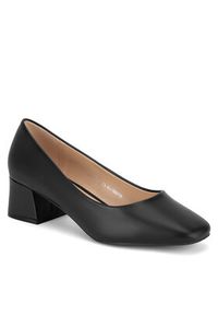 Clara Barson Czółenka WFA3007-1 Czarny. Kolor: czarny. Materiał: skóra