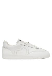 Love Moschino - LOVE MOSCHINO Sneakersy JA15112G1NIA010041 Biały. Kolor: biały. Materiał: skóra