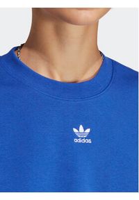 Adidas - adidas Bluza Adicolor Essentials Crew Sweatshirt IA6501 Niebieski Relaxed Fit. Kolor: niebieski. Materiał: bawełna #4